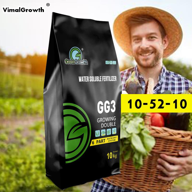高磷水溶肥进口10-52-10促花保果全水溶蔬菜瓜果农用高磷大量元素