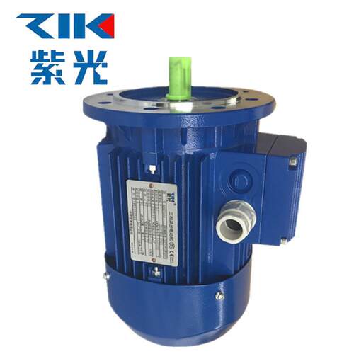东莞直销ZIK中研紫光铝壳三相异步电机MS7124-0.37KW原装包邮