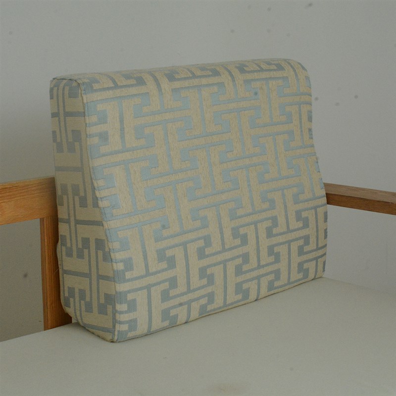 新中式实木沙发高弹硬靠背S形托腰舒适榻榻米Q床头客厅可定做靠垫