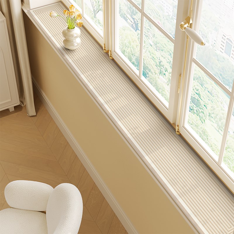 侘寂风极窄窗台垫子飘窗垫改造神器G防水防护垫防滑防尘窗沿装饰
