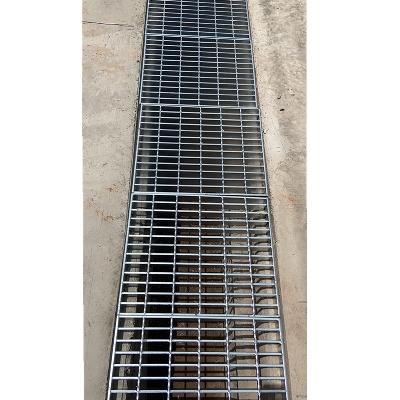 井盖洗车热e镀锌钢格板房钢格栅板排水沟盖板沟井盖楼梯踏步板镀