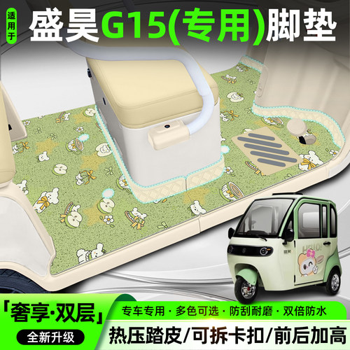 适用盛昊G15【双层大包围脚垫】