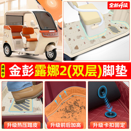 适用【金彭露娜2】专用脚垫