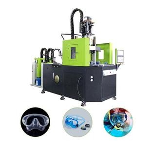 潜水泳镜包硅胶注射成型生产设备立式 10吨液态硅胶伺服一体机