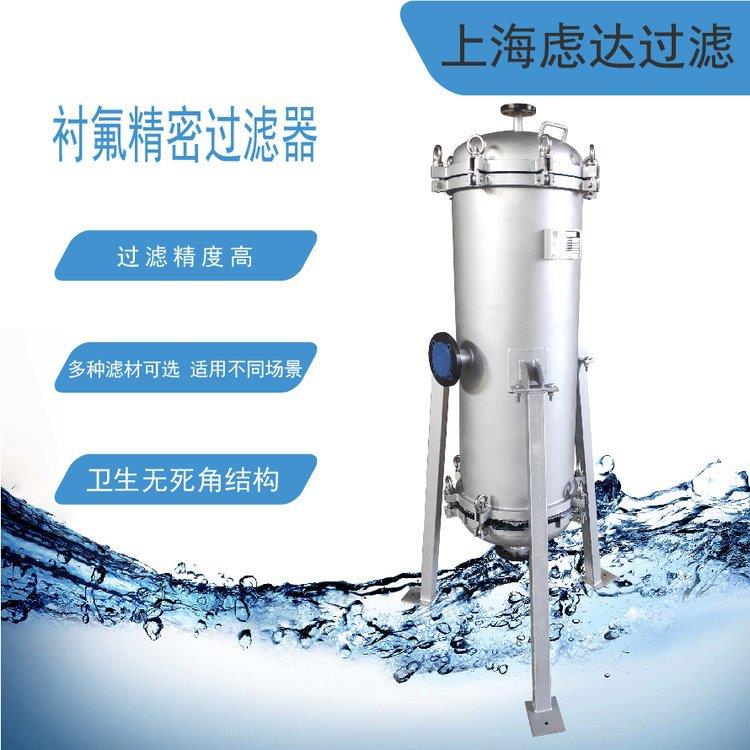 衬四氟精密过滤防腐蚀耐酸耐碱滤芯过滤器腐蚀液体过滤