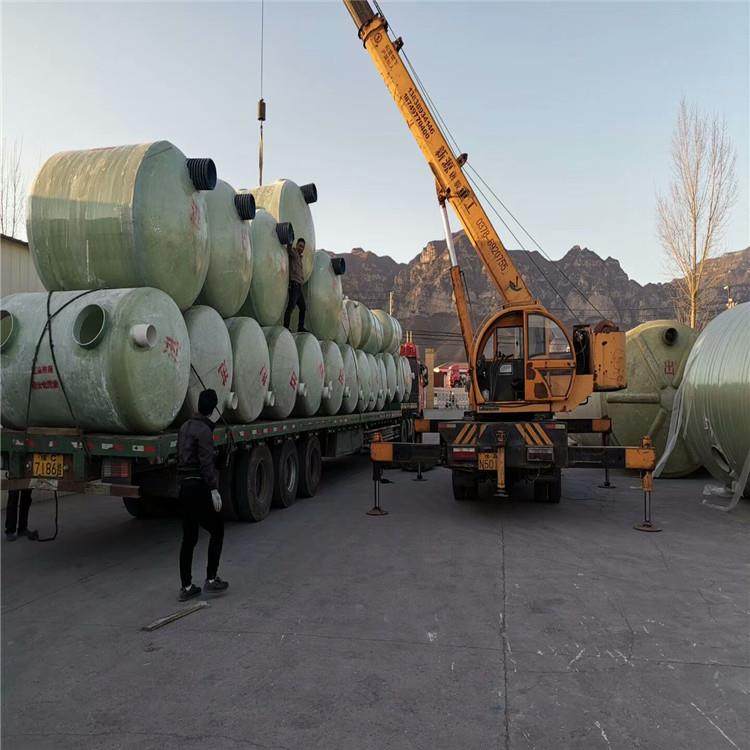 环保机械缠绕玻璃钢化粪池3立方玻璃钢隔油池污水处理一体化现货,基础建材,玻璃钢格栅板,淘宝优惠券,粉丝福利购,淘宝优惠卷