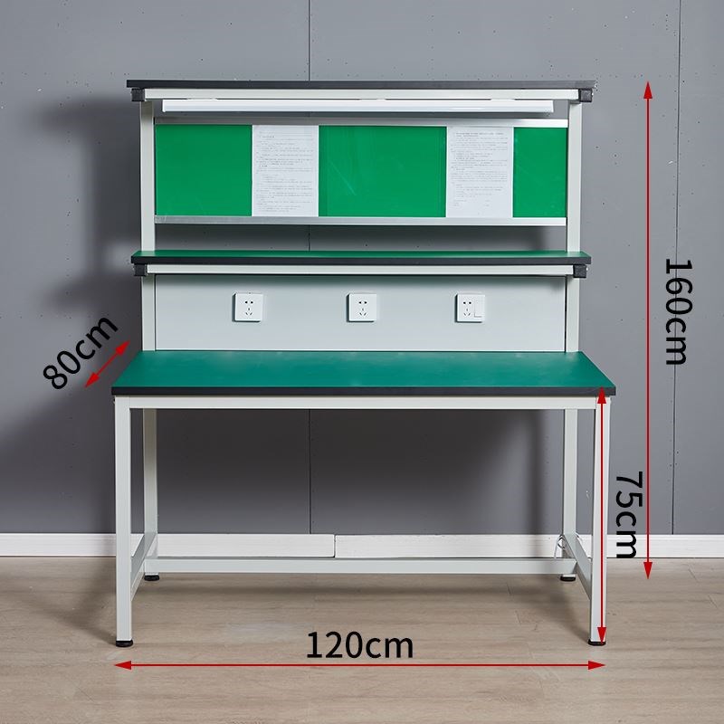 防静电工作台流水线操作桌车间模具桌汽修洞洞板T工具桌重型钳工