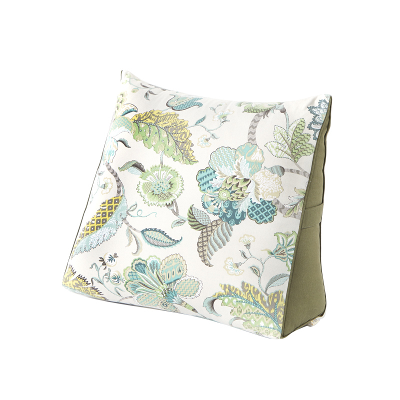 阳春小镇烂漫四季床头o三角大靠垫护腰靠背垫飘窗卧室沙发单人靠