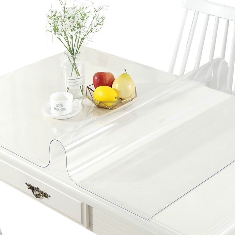 加厚透明软玻璃茶几桌布防水免洗D台布餐磨砂桌垫防烫耐高温定制