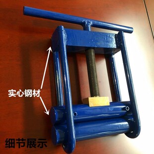 天然气pe管止气夹具液压水管止水夹断气夹封堵器PE夹管器管压扁器