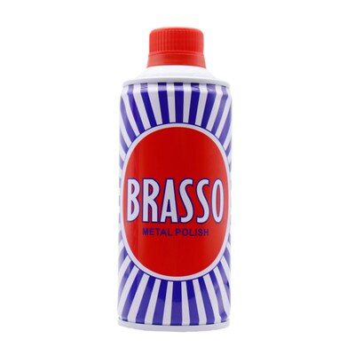 巴素擦铜水BRASSO去除铜锈擦亮抛光翻新400ML金属不锈钢擦亮