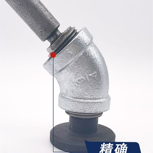 镀锌直弯45度135弯头铁32镀锌管dn25丝扣6分20管件4铁1寸65六2内1