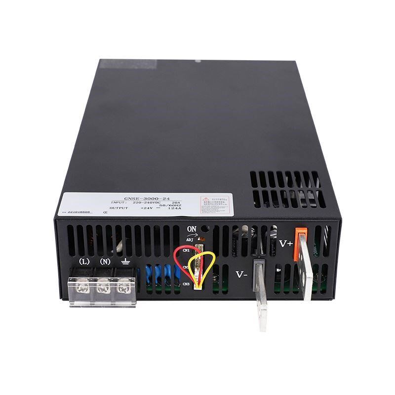 大功率开关电源220v转24v3000W124A智能保护多机并联工业级变压器
