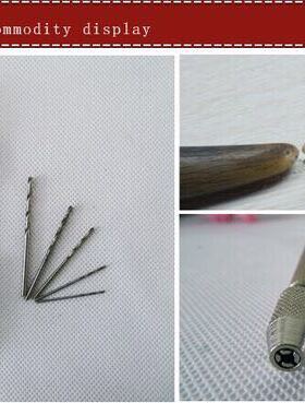 手动手钻手捻钻眼核桃文玩琥珀橄榄核蜜蜡莲花双头索钻孔工具