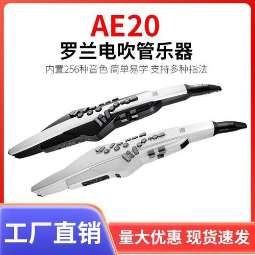 Roland罗兰电吹管乐器AE20AE30中老年人娱乐初学电子萨克斯葫芦丝