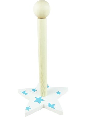 纸巾架新款桌面厨房专用卷筒卫生纸架吸油纸保鲜膜收P纳层架木质