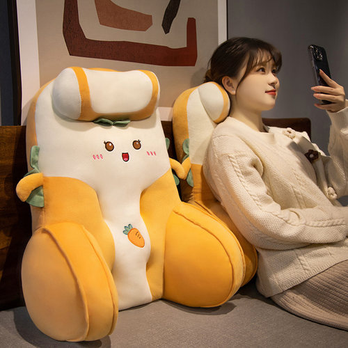 牀头软包靠背靠垫护腰靠枕沙发抱B枕牀上看书腰枕宿舍学生牀靠枕