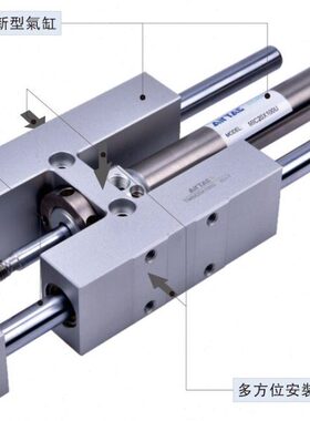 L0X1XT0全新X7X1251625 020导向X架带 50直线轴承IC5亚德客MX150X