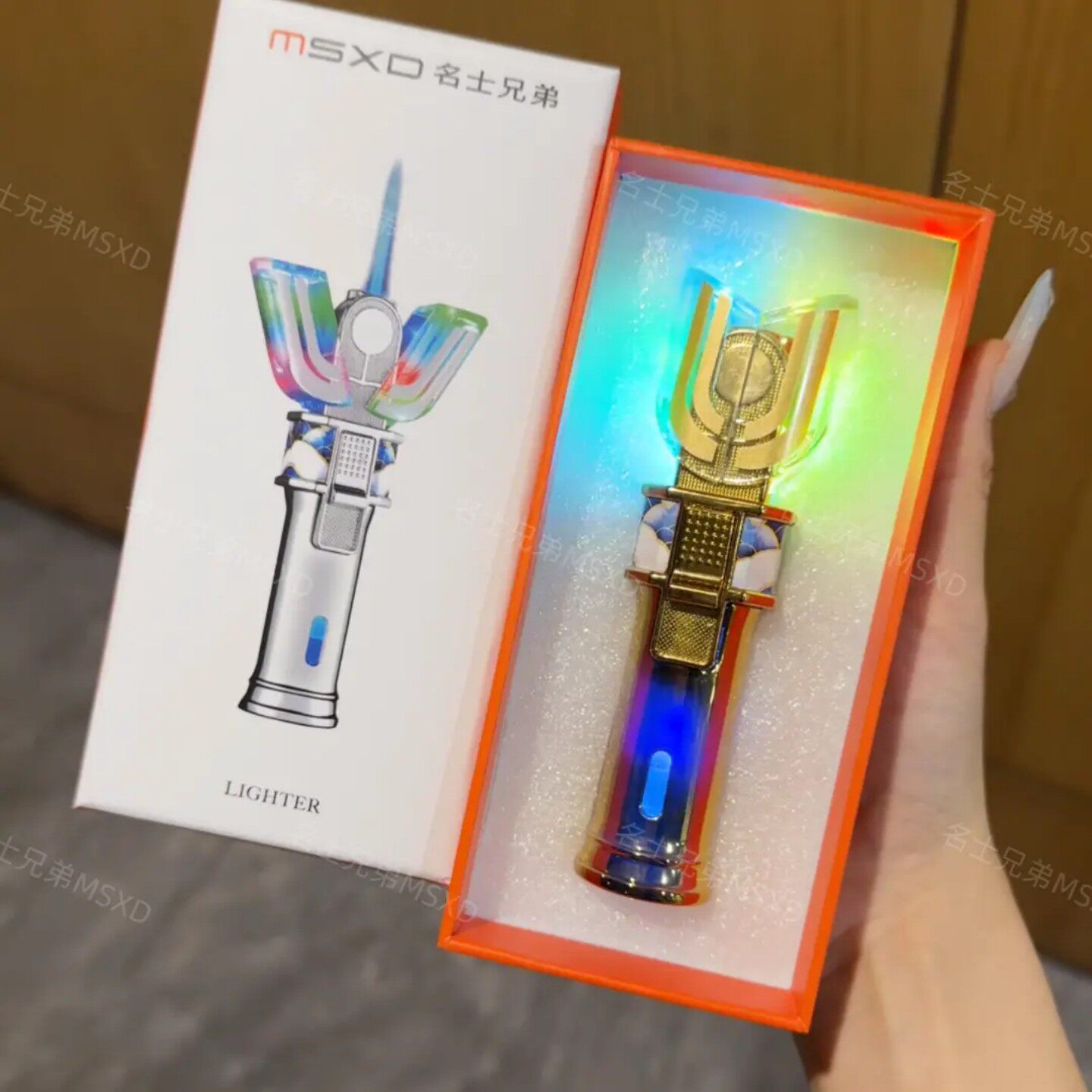 msxd神光棒变身器发光打火机