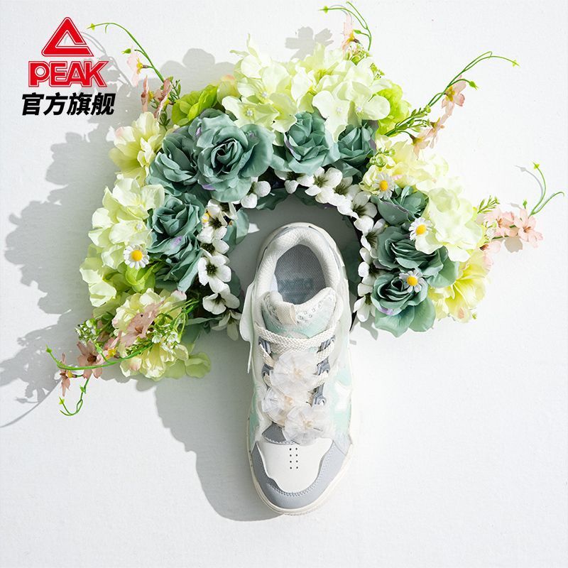 匹克态极板鞋蟳埔女鞋冬季新款3D打印时尚潮流文化百搭鞋ET43202B