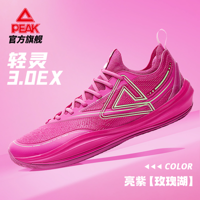 匹克态极轻灵3.0EX篮球鞋男新款专业实战球鞋低帮灵活运动休闲鞋
