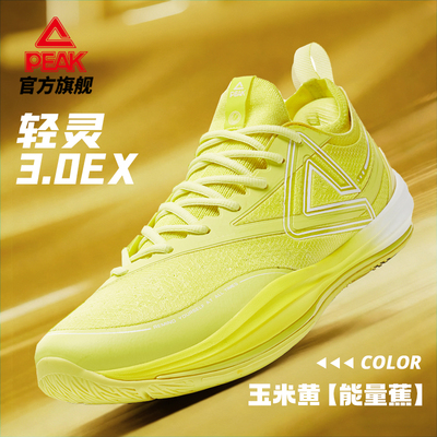 匹克态极轻灵3.0EX篮球鞋男新款专业实战球鞋低帮灵活运动休闲鞋