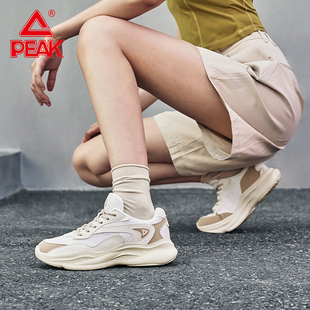 匹克云程正品休闲鞋新品男百搭复古增高舒适厚底老爹鞋女运动鞋
