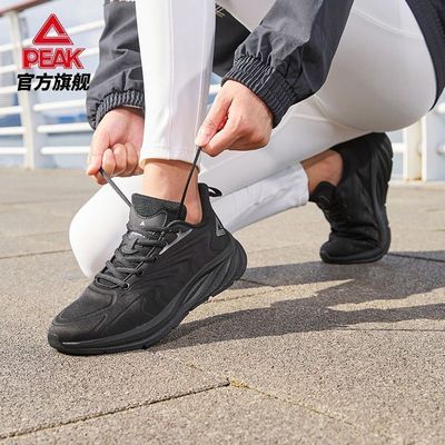 匹克女款新品御水科技Lite跑步鞋轻便软弹厚底休闲运动鞋舒适时尚