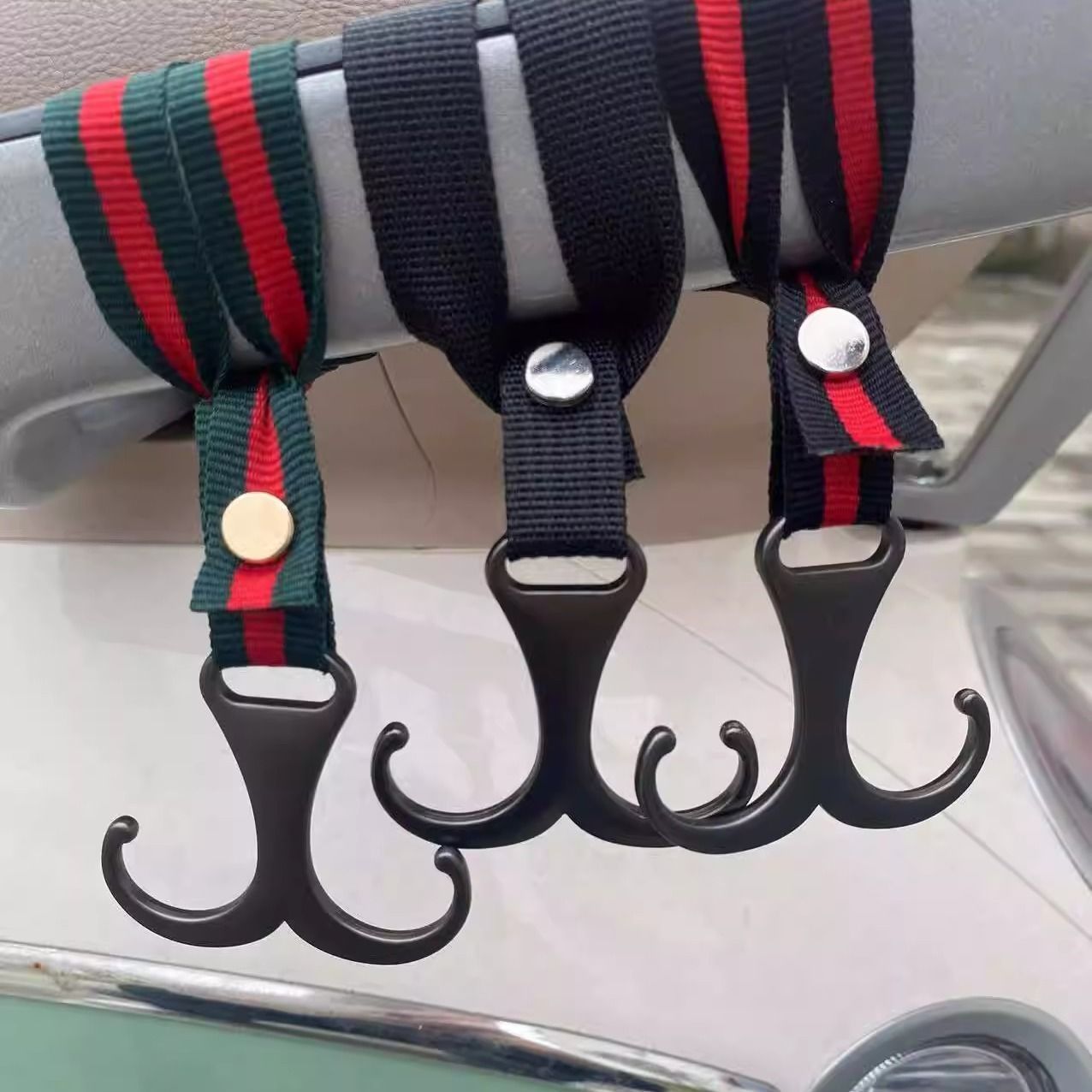 电动车挂钩金属双钩强力承重儿童推车挂包多用途勾子实用工具箱