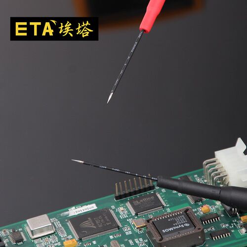 埃塔ETA3201 1mm转接探针测棒(全包型)表棒延长测针 特细