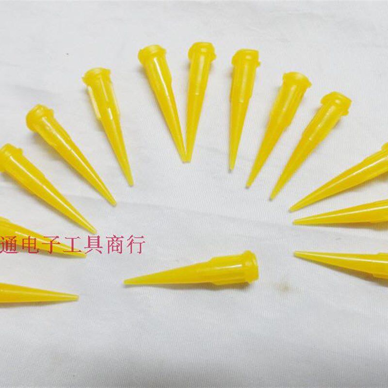 点胶针头TT塑胶斜式针头针咀全塑料针头打胶针嘴注胶针头针筒针头