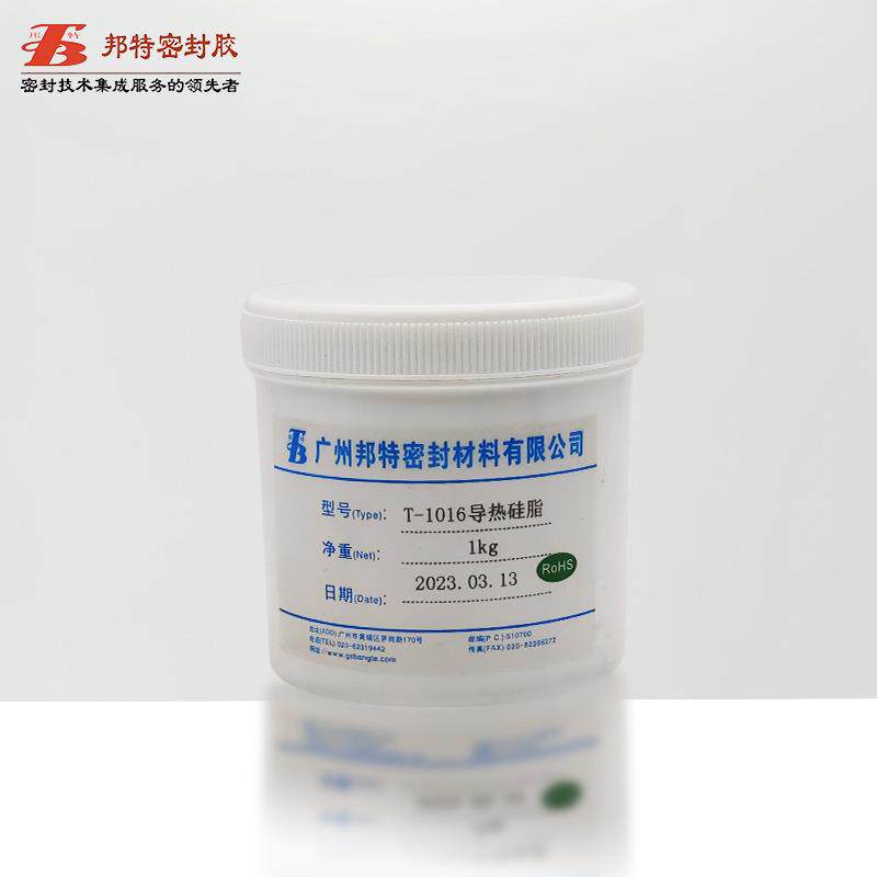 邦特导热硅脂T-1016散热膏高导热白色耐高温cpu专用散热胶大功率