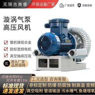 气体粉尘煤安防爆 井下矿用送风助燃防爆直连漩涡式气泵高压风机