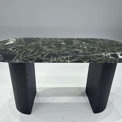 万宝绿奢石圆桌餐台轻奢极简系列大理石椭圆形餐桌台面工厂