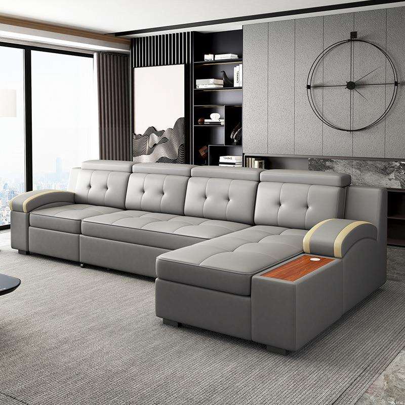 沙发床 小户型客厅沙发 多功能转角贵妃沙发床可储物 沙发床两用