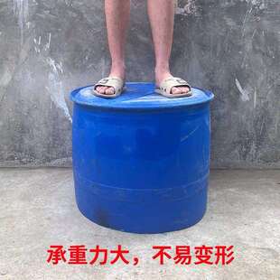 加厚塑料海鲜运输胶桶一半截洗车桶水桶户外工地装沙浆吊桶垃格坤