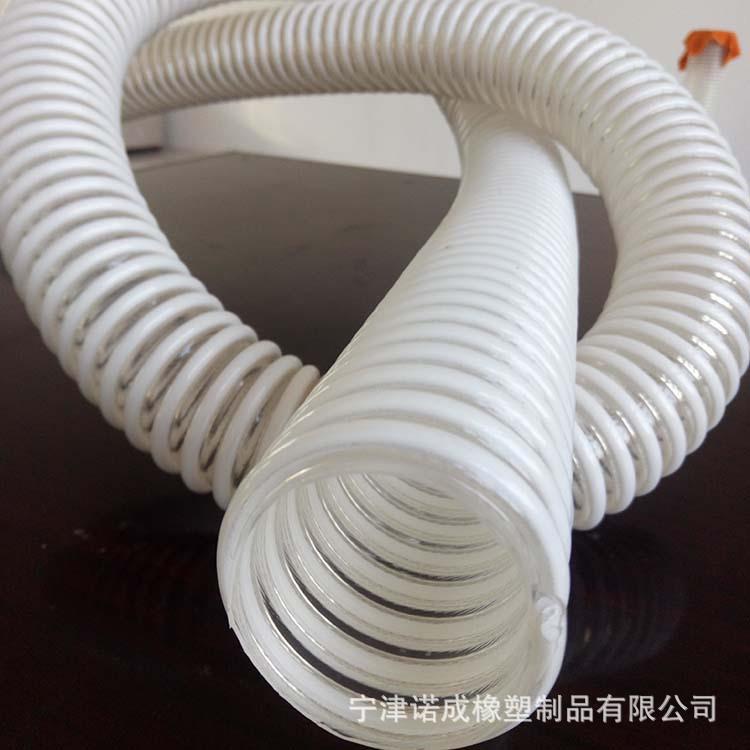 pu塑筋排静电软管通风排气塑筋缠绕管注塑机吸料上料软管厂家直供