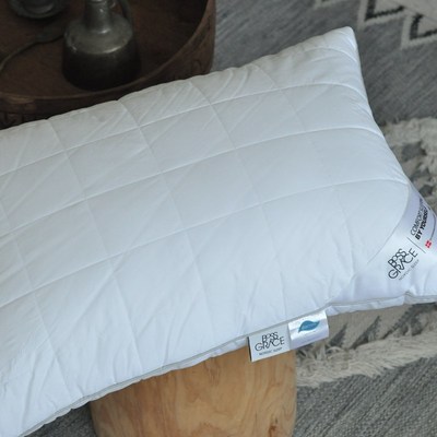 全棉60s英威达抗菌防螨枕48*7B4五星级酒店枕头枕芯护颈椎可水洗