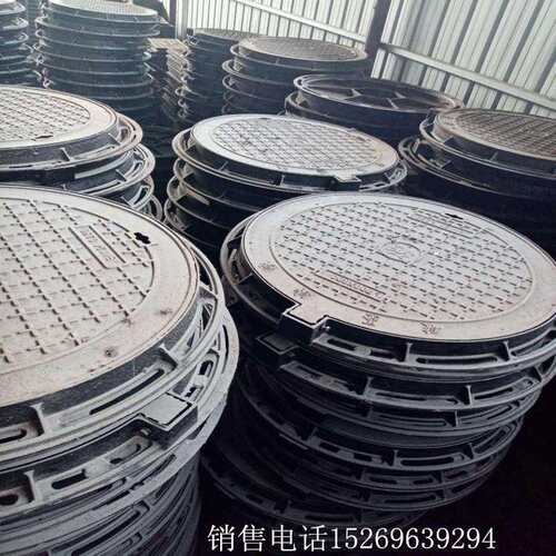 道路用重型QT500-7铸铁井盖市政排水系统DN700铸铁雨水篦子厂家