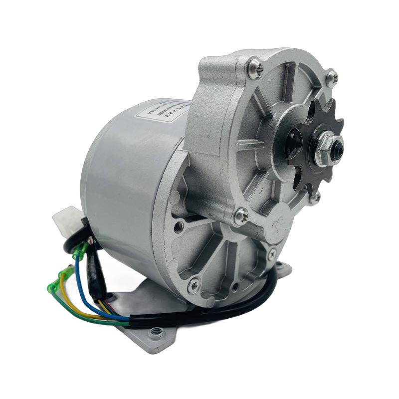 LINGYING羚鹰MY1018Z 350W 500W 36V无刷减速电机无刷霍尔带齿