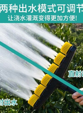农用洒水浇菜浇地浇水喷头浇花神器雾化灌溉水泵育苗园林绿化水枪