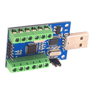 STM32 UART通信ADC模块 USB接口10路通道 12Bit位AD采样 数据采集