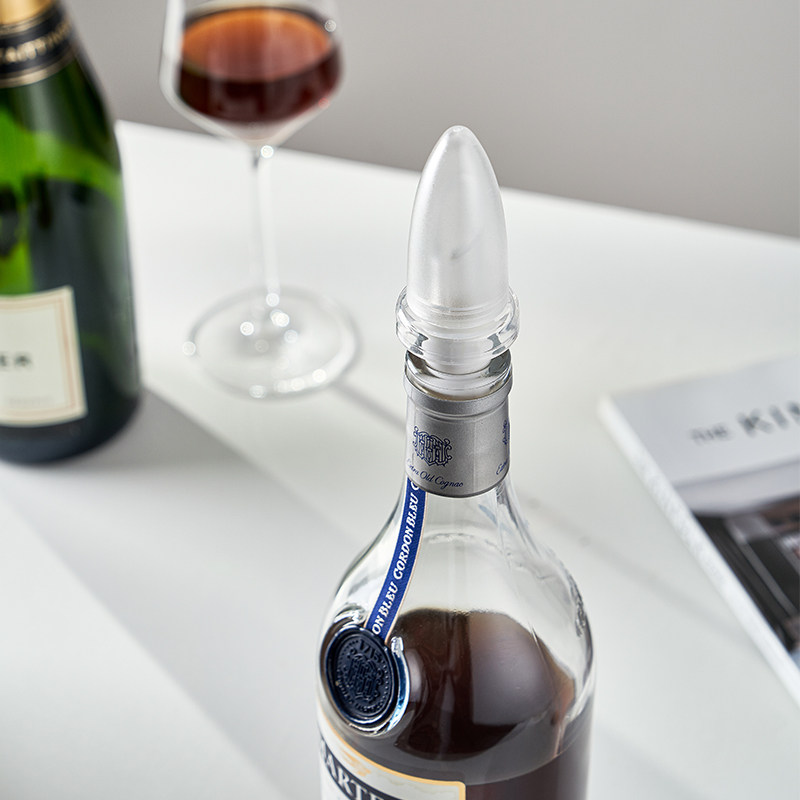 出口日本密封红酒创意酒瓶塞倒酒器醋瓶塞红酒导流器防尘密封盖子