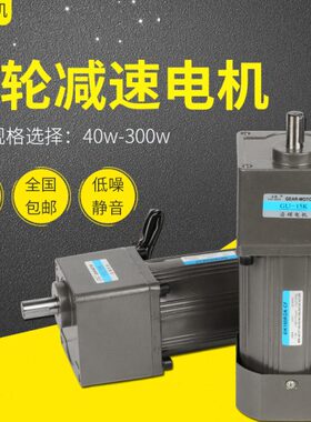 /GU调速电机W2030250W输送带K鑫晟邦流水线I减速马达WW微型180006