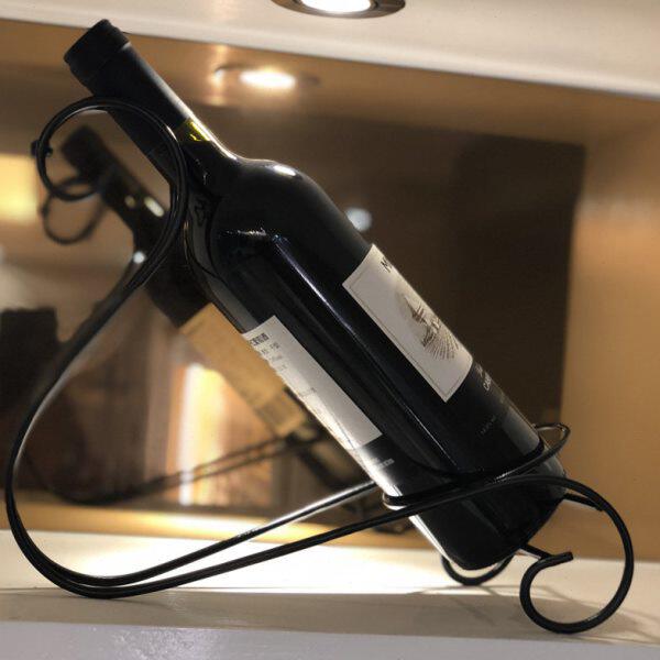 创意轻奢现代简约摆设客厅酒柜北欧高档葡萄酒架红酒架摆件子铁艺