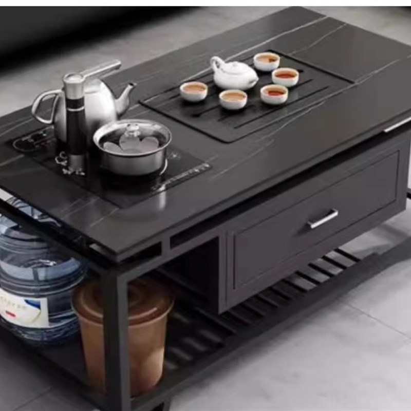 办公室沙发实木接待银行会议室茶几组F合简约现代真皮艺商务休息