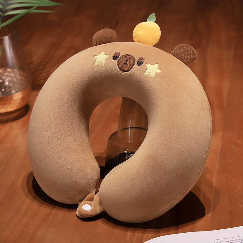 记忆棉U型枕护颈k枕便携脖枕旅行颈椎枕头车载脖子靠枕睡觉专用女