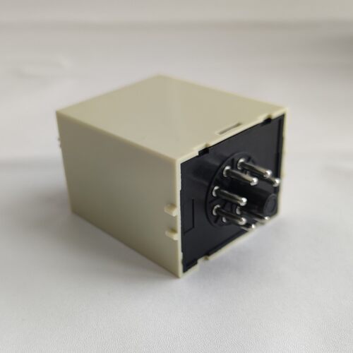 ST3PR无限循环延时间继电器220V双控24V正反旋钮调节10秒60分30S6