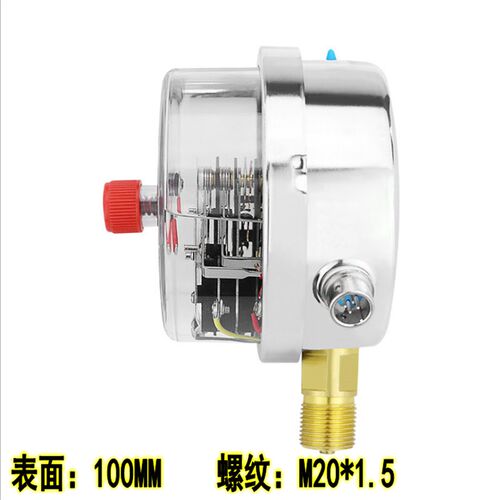 YNXC-100耐震电接点压力表真空负压表抗震油压液压表上下限控制器