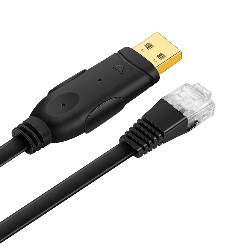 USB2.0转RJ45 Console调试线电脑连接路由器服务器控制线1.8米